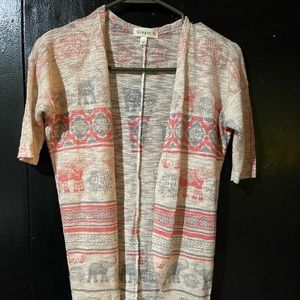 Girls sweater- short sleeves/ very thin